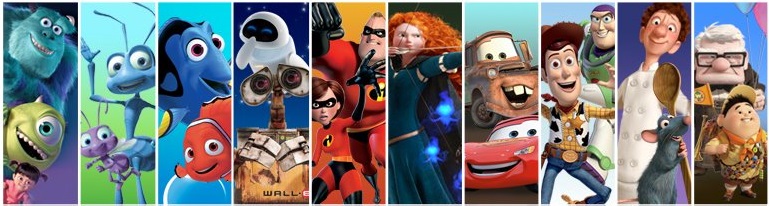 Pixar en Disney+