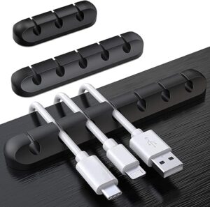 Kit de 3 Clips para organizar cables